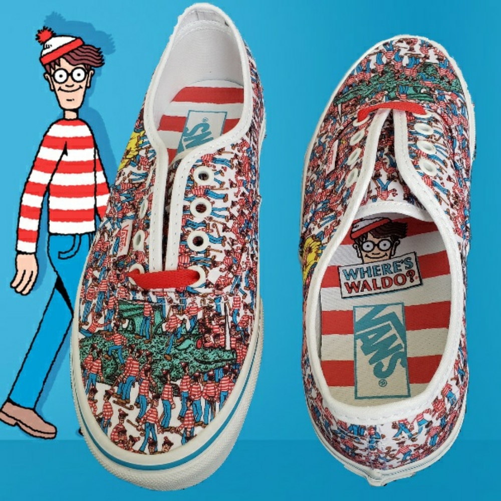 ❓Vans Authentic Where's Waldo? Land of Waldos